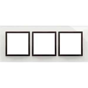 Kontakt-Simon 54 Nuage orage cadre triple en verre - accessoire boîte de dérivation - Publicité Kontakt-Simon 54 Nuage orage cadre triple en verre - accessoire boîte de dérivation - Publicité