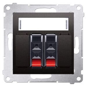 Kontakt-Simon DGL32.01/48 - Steckdose - Doppel mit Etikett Kontakt-Simon DGL32.01/48 - Steckdose - Doppel mit Etikett