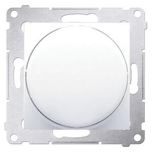 Dimmer Kontakt-Simon DS9T.01/11 - 230V, 500VA, Wit Dimmer Kontakt-Simon DS9T.01/11 - 230V, 500VA, Wit