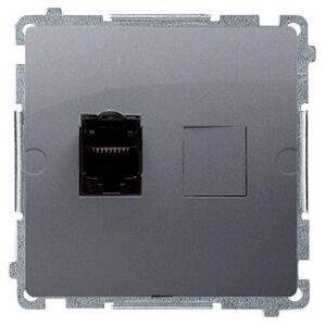 Contacto Simon BM61.01/43 Enchufe Plateado - Socket Outlet Contacto Simon BM61.01/43 Enchufe Plateado - Socket Outlet