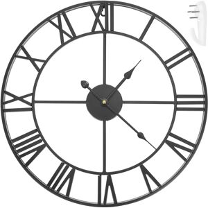 Northix Stor Retro Vægur - 47,5cm Northix Stor Retro Vægur - 47,5cm