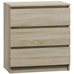 Commode Topeshop M3 Sonoma - Design Moderne - Publicité Commode Topeshop M3 Sonoma - Design Moderne - Publicité