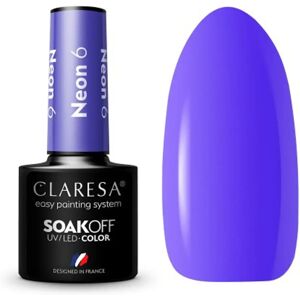 Claresa Vernis en Gel Néon - UV/LED - 6,5 g - Type d'Ongles Claresa Vernis en Gel Néon - UV/LED - 6,5 g - Type d'Ongles