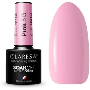 Claresa Claresa UV/LED Gellack 5ml Pink 513 Funfair Claresa Claresa UV/LED Gellack 5ml Pink 513 Funfair