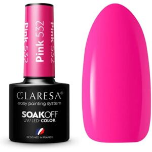 Claresa Pink 532 UV/LED Gellack - Sommerleuchtende Farbe Claresa Pink 532 UV/LED Gellack - Sommerleuchtende Farbe