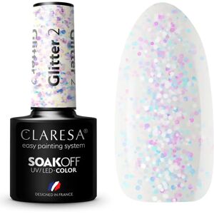 Claresa Model 801 - Green Glitter UV/LED Nail Polish Claresa Model 801 - Green Glitter UV/LED Nail Polish