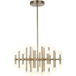 Italux Giovanna Modern LED Pendant Light - 94.2W 6084lm Bronze Italux Giovanna Modern LED Pendant Light - 94.2W 6084lm Bronze