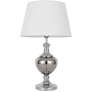 Italux Korrez Chrome Classic Table Lamp - E27 - 60W Italux Korrez Chrome Classic Table Lamp - E27 - 60W