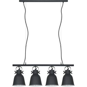 Italux Lavare - Steel Pendant White Black 4 Light - Lighting Pendant Italux Lavare - Steel Pendant White Black 4 Light - Lighting Pendant