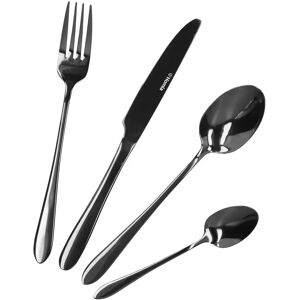Homla ABELE Black - Zestaw sztućców 16 szt. Homla ABELE Black - Zestaw sztućców 16 szt.