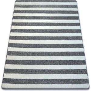 Dywany Łuszczów F758 Grey/White Striped Carpet - Carpet Dywany Łuszczów F758 Grey/White Striped Carpet - Carpet