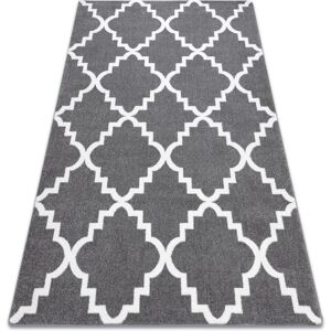 Dywany Łuszczów F343 Grey/White Trellis Carpet - Carpet Dywany Łuszczów F343 Grey/White Trellis Carpet - Carpet