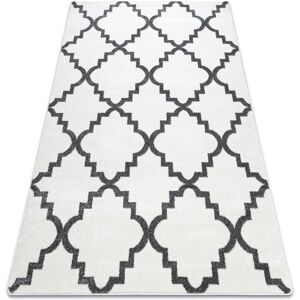 Dywany Łuszczów F343 Cream/Grey Trellis Carpet - Carpet Dywany Łuszczów F343 Cream/Grey Trellis Carpet - Carpet