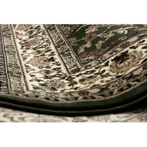 RugsX Dark Green Polypropylene Carpet - Carpet RugsX Dark Green Polypropylene Carpet - Carpet