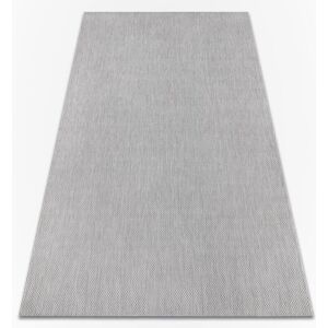 RugsX Carpet Flat 48663/320 - sisal grey 140x200 cm - Carpet RugsX Carpet Flat 48663/320 - sisal grey 140x200 cm - Carpet