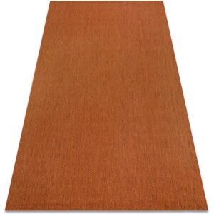 RugsX - Terracotta Orange Flat Rug - Outdoor Suitable RugsX - Terracotta Orange Flat Rug - Outdoor Suitable