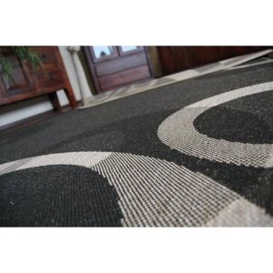 Floorlux 20078 Black / Silver Carpet - 6mm Polypropylene, 200x290cm Floorlux 20078 Black / Silver Carpet - 6mm Polypropylene, 200x290cm