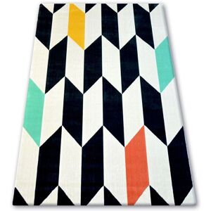 Tapis Blanc 120x170cm - Polypropylène - Plat Tapis Blanc 120x170cm - Polypropylène - Plat