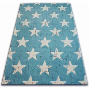 Tapis Bleu Scandi 18209/031 - Antidérapant - 140x200cm Tapis Bleu Scandi 18209/031 - Antidérapant - 140x200cm