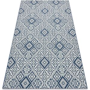 RugsX Blue Sisai Flat Woven Carpet - Outdoor Safe Decor RugsX Blue Sisai Flat Woven Carpet - Outdoor Safe Decor