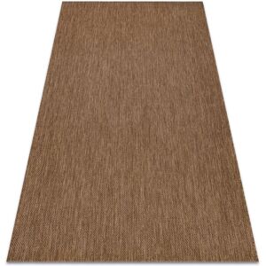 Sisal Brown Flat Carpet - Outdoor UV-Resistant 6mm 80x150cm Sisal Brown Flat Carpet - Outdoor UV-Resistant 6mm 80x150cm