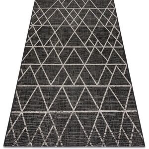 Floorlux 20508 Carpet - Black / Silver TRIANGLES - 6mm Thick Floorlux 20508 Carpet - Black / Silver TRIANGLES - 6mm Thick
