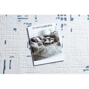 Tapis en acrylique Beige Bleu Dizayn - Tapis Tapis en acrylique Beige Bleu Dizayn - Tapis