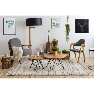 BERBER RABAT G0526 Carpet - Cream / Brown, Geometric, Shaggy - Carpet BERBER RABAT G0526 Carpet - Cream / Brown, Geometric, Shaggy - Carpet