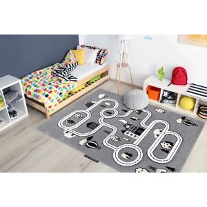 Dywany Łuszczów Grey Children's Carpet - PETIT TOWN STREETS - Durable, Soft, Safe Dywany Łuszczów Grey Children's Carpet - PETIT TOWN STREETS - Durable, Soft, Safe