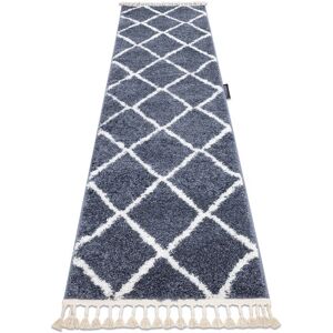 Dywany Łuszczów Carpet - Grey Berber Cross Rug for Kitchen & Hallway Dywany Łuszczów Carpet - Grey Berber Cross Rug for Kitchen & Hallway