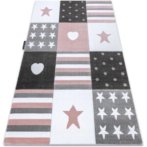 Dywany Łuszczów Dywany Łuszczów PETIT TEENY HEART STARS pink 160x220 cm - Carpet Dywany Łuszczów Dywany Łuszczów PETIT TEENY HEART STARS pink 160x220 cm - Carpet
