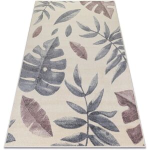 HEOS 78428 Carpet - Cream Pink Leaves Monstera - Carpet HEOS 78428 Carpet - Cream Pink Leaves Monstera - Carpet