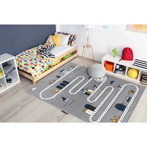 Dywany Łuszczów Grey Carpet 140x190cm - Kids Safe and Soft Rug Dywany Łuszczów Grey Carpet 140x190cm - Kids Safe and Soft Rug