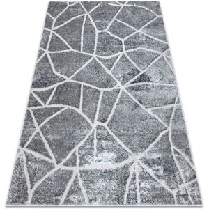 RugsX Modern Marble Pattern Carpet - 140x190 cm Dark Grey RugsX Modern Marble Pattern Carpet - 140x190 cm Dark Grey