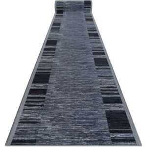 RugsX Runner Adagio Grey - Runner - Non-slip, 57x200 cm RugsX Runner Adagio Grey - Runner - Non-slip, 57x200 cm