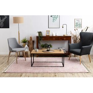 RugsX Carpet BERBER 9000 pink Fringe Berber Moroccan shaggy - Carpet RugsX Carpet BERBER 9000 pink Fringe Berber Moroccan shaggy - Carpet