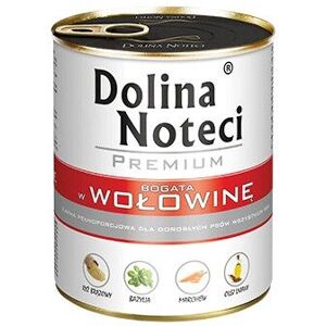 Nourriture humide Dolina Noteci Bœuf Porc - 800 g - Publicité Nourriture humide Dolina Noteci Bœuf Porc - 800 g - Publicité