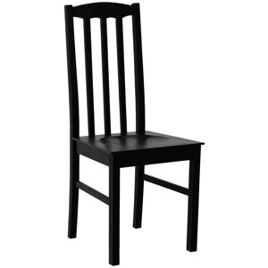 Mobilier1 - Silla Victorville 367 - Negro - 96x43x40cm - Madera - Silla Mobilier1 - Silla Victorville 367 - Negro - 96x43x40cm - Madera - Silla
