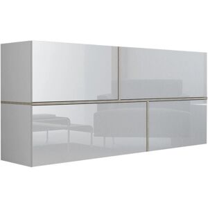 MOBILIER1 - Pensile Charlotte 100 - Blanco - Armario de pared MOBILIER1 - Pensile Charlotte 100 - Blanco - Armario de pared