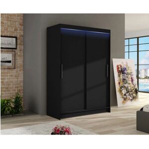 DAKO Szafa ALDELLA I 120 Czarna z LED - Szafa DAKO Szafa ALDELLA I 120 Czarna z LED - Szafa
