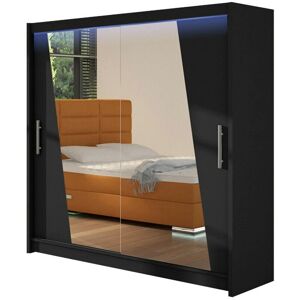 MUEBLES Atlanta 144 - Posuvné dveře, LED - Šatní skříň MUEBLES Atlanta 144 - Posuvné dveře, LED - Šatní skříň