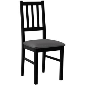 Mobilier1 Victorville 146 - Silla de madera tapizada negra Mobilier1 Victorville 146 - Silla de madera tapizada negra