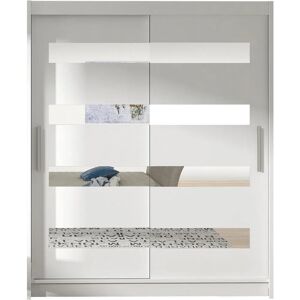 MUEBLES Atlanta 136 Blanco Armario Correderas - Wardrobe MUEBLES Atlanta 136 Blanco Armario Correderas - Wardrobe