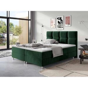MUEBLES Cleveland 129 Verde - Cama con Marco Metálico MUEBLES Cleveland 129 Verde - Cama con Marco Metálico