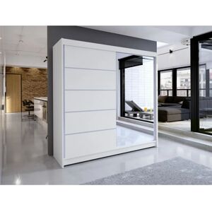 ARREDAMENTO1 Atlanta 142 Biały przesuwany szafa - Szafa ARREDAMENTO1 Atlanta 142 Biały przesuwany szafa - Szafa