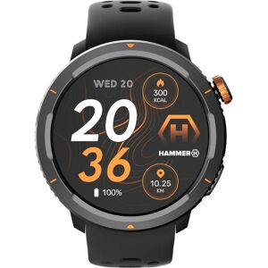 Hammer Black Smartwatch 1.43" AMOLED Health & Sports Tracker Hammer Black Smartwatch 1.43" AMOLED Health & Sports Tracker