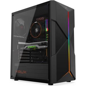 Krux Astral Noir - Boîtier PC ATX, Micro-ATX, Mini-ITX - Résistant à la poussière - Publicité Krux Astral Noir - Boîtier PC ATX, Micro-ATX, Mini-ITX - Résistant à la poussière - Publicité