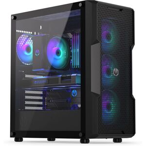 Caja de PC Endorfy Regnum 400 ARGB - ATX Negro Caja de PC Endorfy Regnum 400 ARGB - ATX Negro