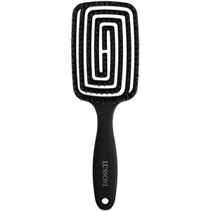 Brosse à Cheveux Lussoni Labyrinth Grande à Poils de Sanglier Naturels pour Femmes & Unisex - Type de Cheveux - Publicité Brosse à Cheveux Lussoni Labyrinth Grande à Poils de Sanglier Naturels pour Femmes & Unisex - Type de Cheveux - Publicité