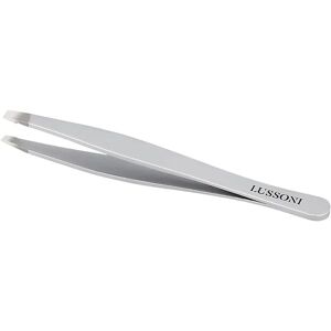 Lussoni Lussoni Straight Tweezers - Hygiene - Stainless steel - Light grey - Unisex Lussoni Lussoni Straight Tweezers - Hygiene - Stainless steel - Light grey - Unisex